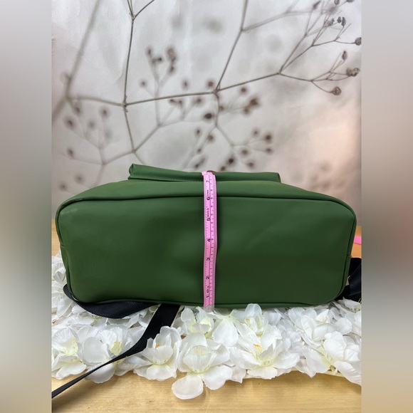 Hunter Olive Green Flap Backpack - Picture 10 of 14